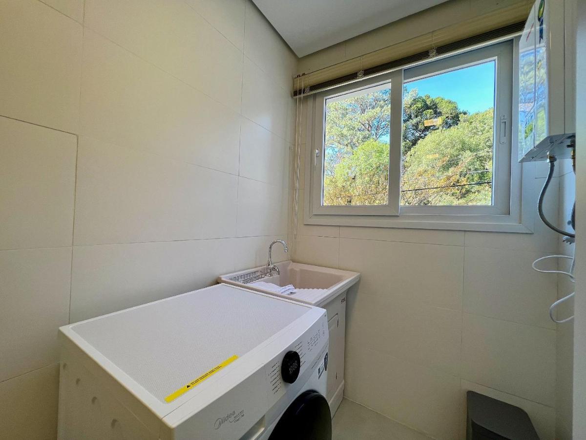 Apartamento Villa Hortensias 1Dorm Centro By Achei Canela Bagian luar foto