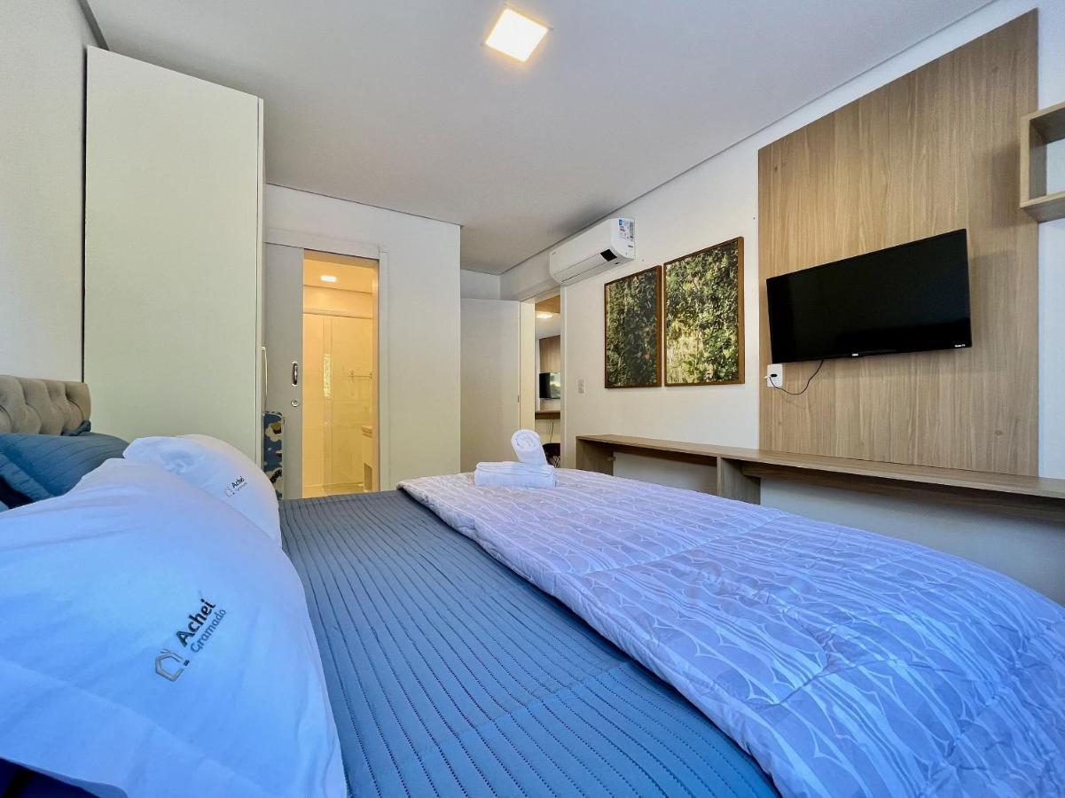 Apartamento Villa Hortensias 1Dorm Centro By Achei Canela Bagian luar foto
